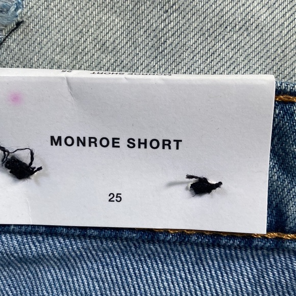 7 for all mankind Monroe Destruction Detail Cut Off Shorts - Picture 12 of 16